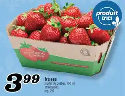 Marché Richelieu FRAISES|STRAWBERRIES offer