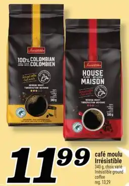 Marché Richelieu CAFÉ MOULU IRRÉSISTIBLE | IRRÉSISTIBLE GROUND COFFEE offer