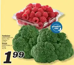 Marché Richelieu framboises | raspberries offer