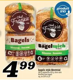 Marché Richelieu BAGELS STYLE MONTRÉAL | MONTRÉAL STYLE BAGELS offer