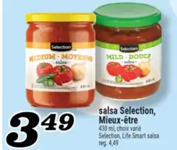Marché Richelieu SALSA SELECTION, MIEUX‑ÊTRE | SELECTION, LIFE SMART SALSA offer