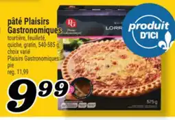 Marché Richelieu PÂTÉ PLAISIRS GASTRONOMIQUES | PLAISIRS GASTRONOMIQUES PIE offer