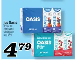 Marché Richelieu jus Oasis | Oasis juice offer