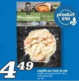 Marché Richelieu COQUILLE AUX FRUITS DE MER | FROZEN SEAFOOD SHELL offer