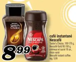 Marché Richelieu CAFÉ INSTANTANÉ NESCAFÉ | NESCAFÉ INSTANT COFFEE offer