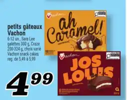 Marché Richelieu PETITS GÂTEAUX VACHON | VACHON SNACK CAKES offer