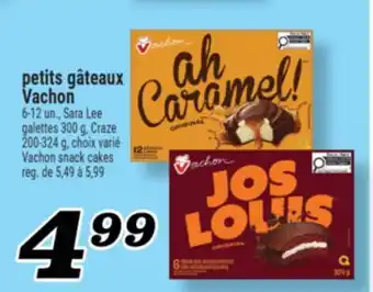 Marché Richelieu PETITS GÂTEAUX VACHON | VACHON SNACK CAKES offer
