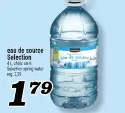Marché Richelieu EAU DE SOURCE SELECTION | SELECTION SPRING WATER offer