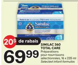 Brunet SIMILAC 360 TOTAL CARE Préparations pour nourrissons sélectionnées offer
