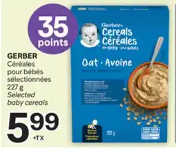 Brunet GERBER Céréales pour bébés sélectionnées offer
