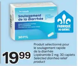 Brunet Personnelle Produit sélectionné pour le soulagement rapide de la diarrhée Lopéramide offer