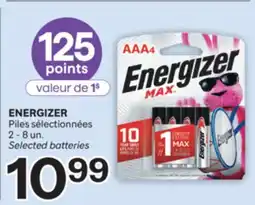 Brunet ENERGIZER Piles sélectionnées offer