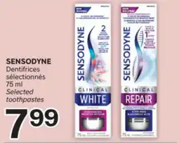 Brunet SENSODYNE Dentifrices sélectionnés offer