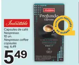 Brunet Capsules de café Nespresso Irresistible offer