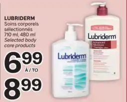 Brunet LUBRIDERM Soins corporels sélectionnés offer