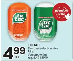 Brunet TIC TAC Menthes sélectionnées offer