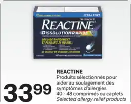 Brunet REACTINE Produits sélectionnés pour aider au soulagement des symptômes d'allergies offer