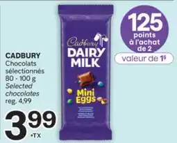 Brunet CADBURY Chocolats sélectionnés offer