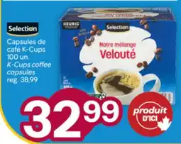 Brunet Selection Capsules de café K-Cups offer