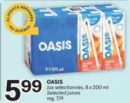 Brunet OASIS Jus sélectionnés offer