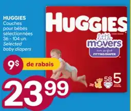 Brunet HUGGIES Couches pour bébés sélectionnées offer