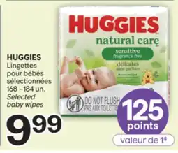 Brunet HUGGIES Lingettes pour bébés sélectionnées offer