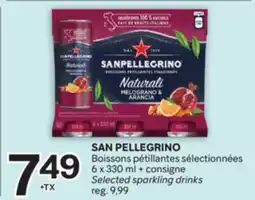 Brunet SAN PELLEGRINO Boissons pétillantes sélectionnées offer