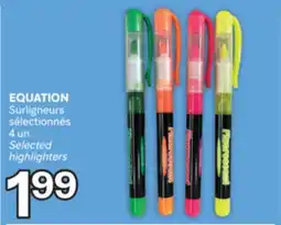 Brunet EQUATION Surligneurs sélectionnés offer