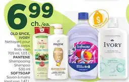 Proxim OLD SPICE, IVORY Body wash, PANTENE Shampoo, SOFTSOAP Hand soap offer