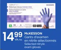 Proxim McKESSON Selected nitryle exam gloves offer