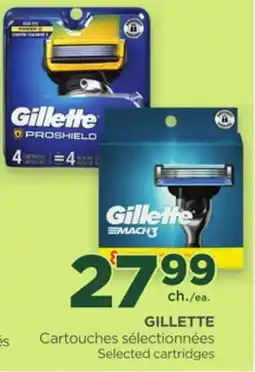 Proxim GILLETTE Selected cartridges offer