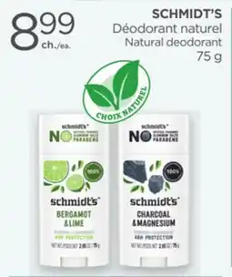 Proxim SCHMIDT'S Natural deodorant offer