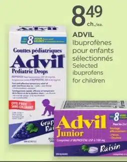 Proxim ADVIL Selected ibuprofens for children offer