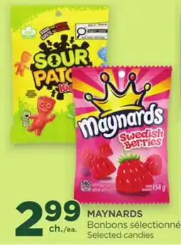 Proxim MAYNARDS Selected candies offer