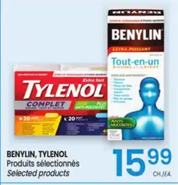 Uniprix BENYLIN, TYLENOL Produits sélectionnés offer