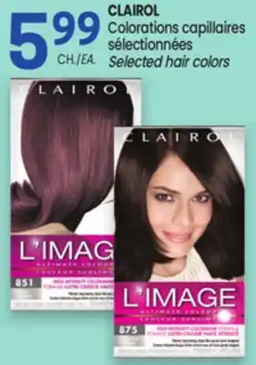 Uniprix CLAIROL Colorations capillaires sélectionnées/Selected hair colors offer