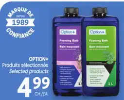 Uniprix OPTION+ Produits sélectionnés offer