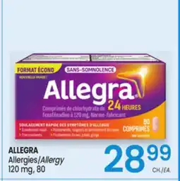 Uniprix ALLEGRA Allergies/Allergy offer