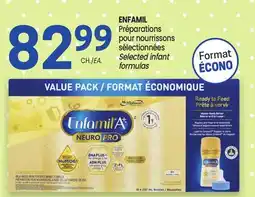 Uniprix ENFAMIL Préparations pour nourrissons sélectionnées/ Selected infant formulas offer