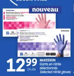 Uniprix McKESSON Gants en nitrile sélectionnés/Selected nitrile gloves offer