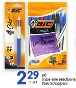 Uniprix BIC Stylos-bille sélectionnés/Selected ballpens offer