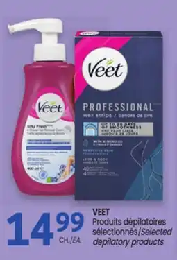 Uniprix VEET Produits dépilatoires sélectionnés/ Selected depilatory products offer