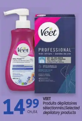 Uniprix VEET Produits dépilatoires sélectionnés/ Selected depilatory products offer