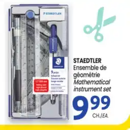 Uniprix STAEDTLER Ensemble de géométrie/ Mathematical instrument set offer