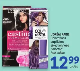 Uniprix L'OREAL PARIS Colorations capillaires sélectionnées/Selected hair colors offer