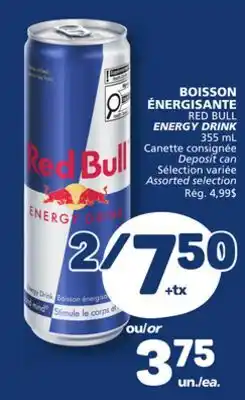 Marché Bonichoix RED BULL ENERGY DRINK offer