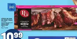 Marché Bonichoix FRESH PORK BACK RIBS offer