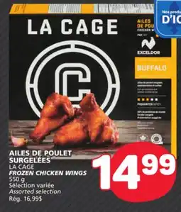 Marché Bonichoix LA CAGE FROZEN CHICKEN WINGS offer