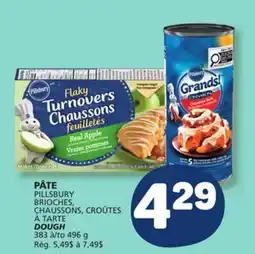 Marché Bonichoix PILLSBURY BRIOCHES, CHAUSSONS, CRÛTES À PARTIE DOUGH offer