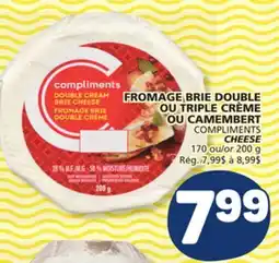 Marché Bonichoix COMPLIMENTS CHEESE offer